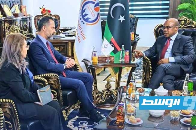 عبدالصادق يبحث مع السفير التركي تعزيز التعاون المشترك بالنفط والغاز