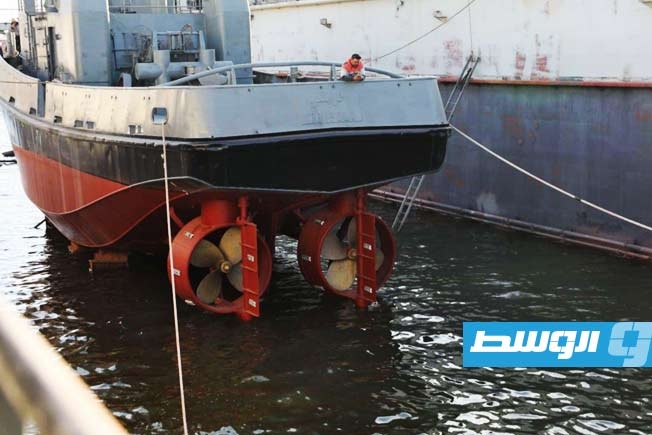المنطقة الحرة جليانة تنجح في تعويم القاطرة «رأس لانوف»