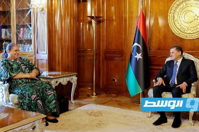 تيتيه تطلع الدبيبة على دعوة ليبيا لاجتماع لجنة المتابعة لعملية برلين