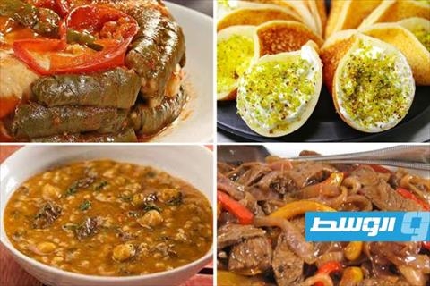 حساء دشيشة ولحم بالهريسة وقطايف في رابع أيام رمضان