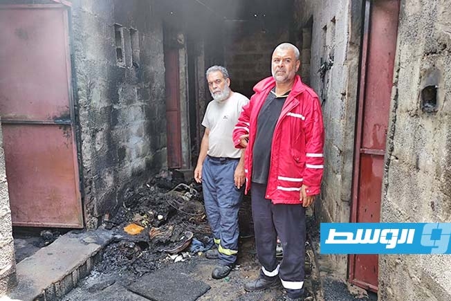 وفاة شخصين في حريق منزل للوافدين بمنطقة عرادة