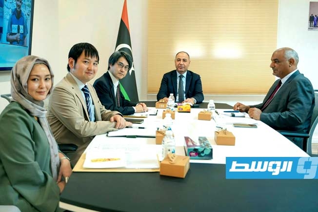 الباعور يبحث مع السفير الياباني تطورات الأوضاع في ليبيا