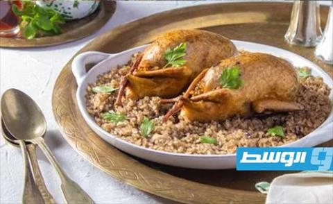 حمام بحشوة الفريك والبصل
