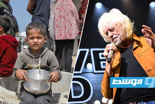 بوب جيلدوف ينتقد بشدة تجويع إسرائيل للفلسطينيين في غزة
