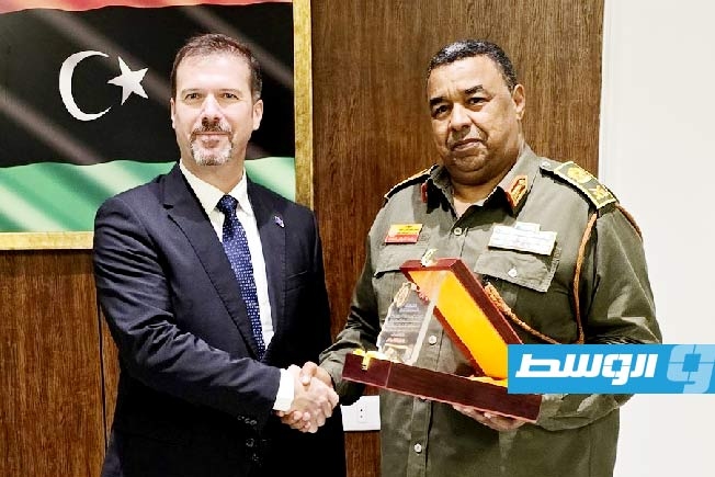 رئيس أركان حرس الحدود يناقش أولويات مهمة «يوبام - ليبيا»
