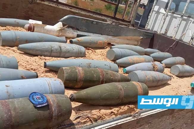 انتشال مخلفات حرب من حديقة الحيوان في طرابلس