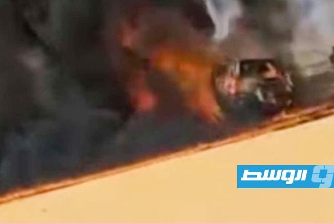 تسللت عبر الحدود السودانية - المصرية.. «الإعلام الحربي»: انفجار سيارة محملة بالأسلحة والذخائر خلال مطاردتها