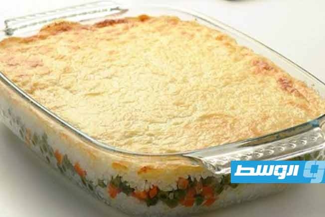 وصفة خطيرة.. طريقة عمل صينية الأرز بالبشاميل بطعم رائع لا يقاوم