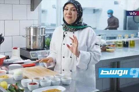 كسكسي بالحوت مع حلاوة الجبن السورية على طريقة الشيف ماجدة القرقوري