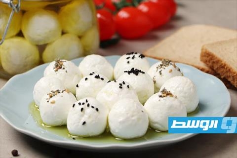 لبنة بزيت الزيتون
