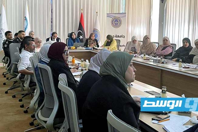 ورشة في جامعة درنة حول التعامل مع تداعيات الكوارث