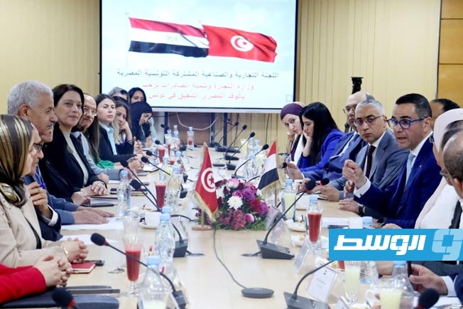 مقترح مصري تونسي لتنفيذ مشروعي خط ملاحي وبري مع ليبيا