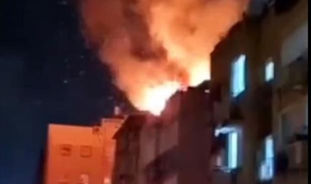 هجوم إيراني على مواقع عسكرية وسط «إسرائيل» (فيديو)