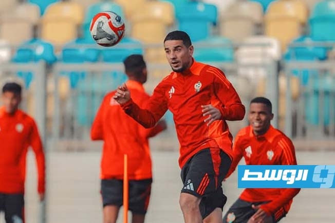 المنتخب الليبي يرفع وتيرة استعداداته لمواجهة الكاميرون بتصفيات كأس العالم