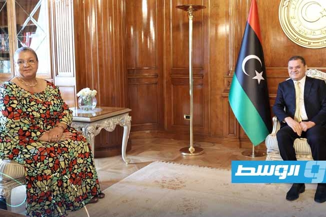 الدبيبة لتيتيه: قضيتا الدرسي وسرقيوة جرائم سياسية تستوجب موقفًا دوليًا واضحًا