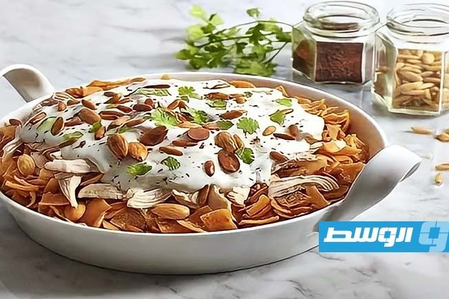 فتة شاورما و حساء الحمص على مائدتك اليوم الرابع عشر من رمضان