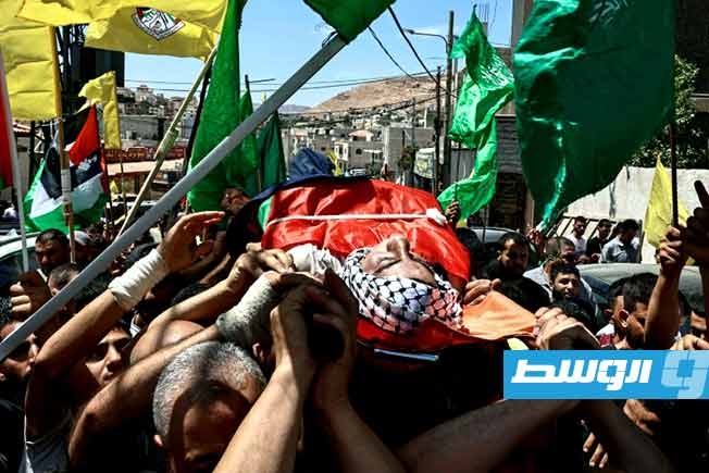 تشييع شاب فلسطيني قُتل برصاص الاحتلال في شمال الضفة الغربية