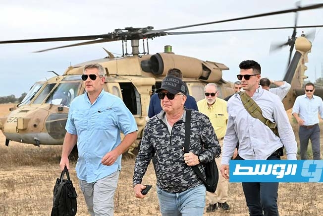 ويتكوف يزور مركزا لتوزيع المساعدات في غزة