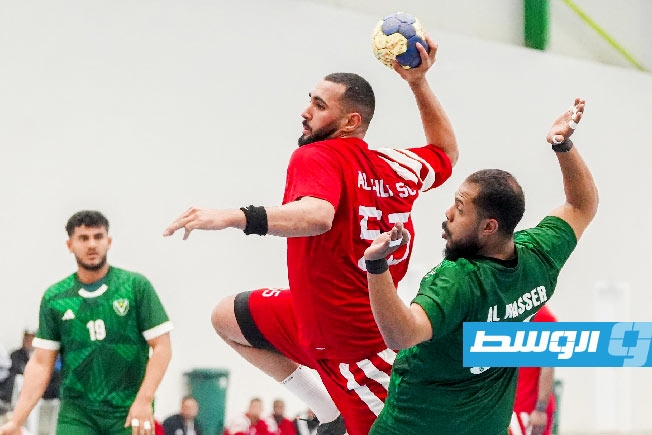 4 انتصارات وتعادل في الدوري الليبي لكرة اليد