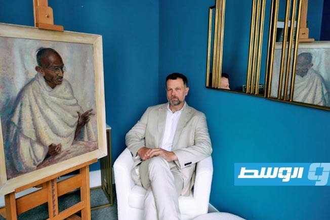 بيع لوحة البورتريه الوحيدة لغاندي بـ200 ألف دولار