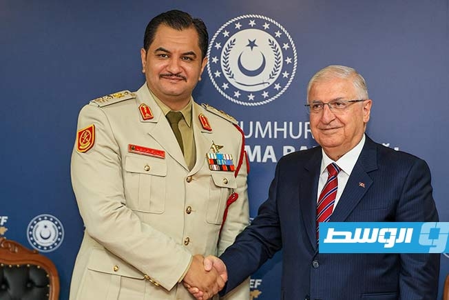 صدام حفتر يبحث تعزيز التعاون العسكري مع تركيا