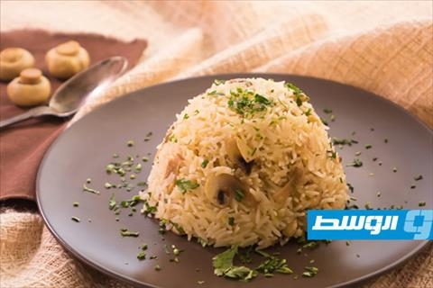 أرز بسمتي بالمشروم