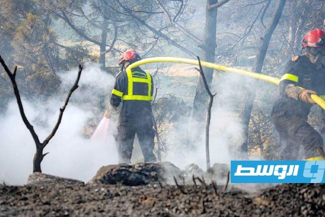 فرنسا: عناصر الإطفاء تحتوي حريقًا هائلًا بالجنوب وتحذيرات من اشتعاله مجددًا