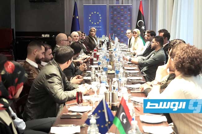 البعثة الأوروبية تنظم إفطارًا لبعض الشباب الليبي وتسلط الضوء على فرص التمويل