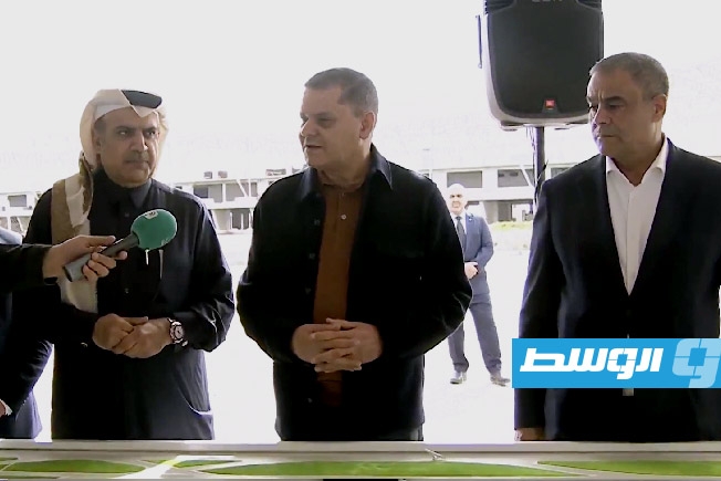 الدبيبة يشهد توقيع مذكرة تفاهم لإعداد دراسات مطار طرابلس (فيديو)