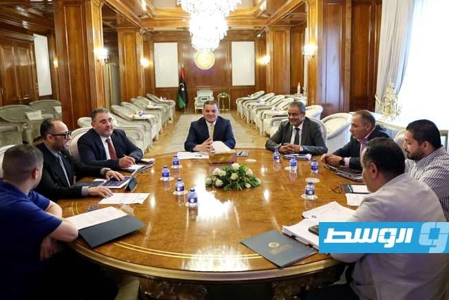 الدبيبة يطالب بتسريع وتيرة تنفيذ مشروع «طرابلس- بئر ترفاس» التابع للنهر الصناعي