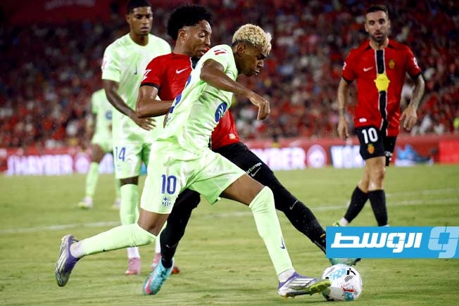 برشلونة يستهل حملة الدفاع عن لقب «الليغا» بفوز ثلاثي على مايوركا المنقوص