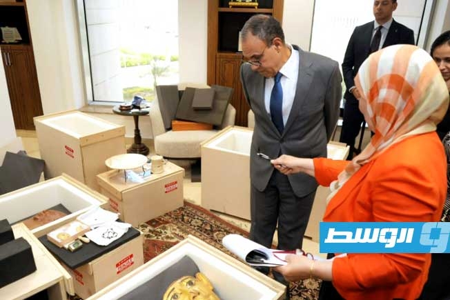 مصر تسترد من الولايات المتحدة 25 قطعة أثرية أخرجت بطرق غير مشروعة