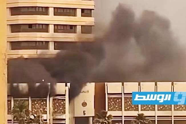 سقوط قذيفة على أحد أبراج «ذات العماد» في طرابلس (فيديو)