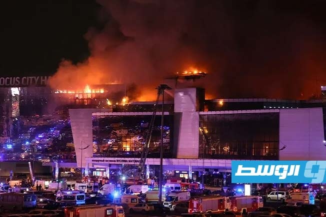 روسيا.. بدء محاكمة منفذي الهجوم المسلح على قاعة كروكوس في موسكو