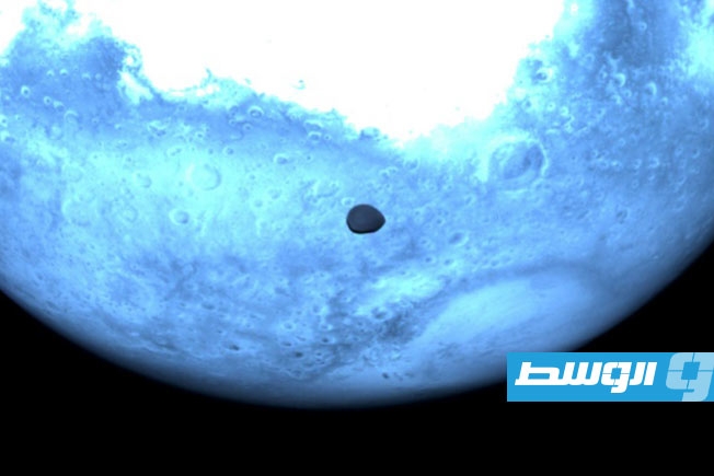 «هيرا» يلتقط لقطات نادرة لـ «ديموس» أثناء اقترابه من المريخ