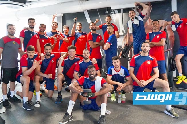 المنتخب الليبي للكرة الطائرة يواجه نظيره الكويتي استعدادا لبطولة العالم