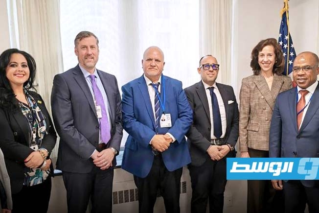 وفد حكومة الوحدة يبحث مع مسؤولي الخارجية الأميركية التعاون في قطاع الطاقة
