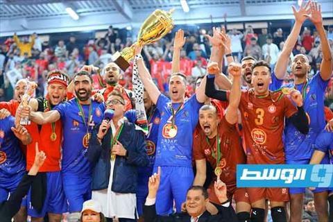 السويحلي يكتب التاريخ.. أول لقب أفريقي ليبي في الكرة الطائرة