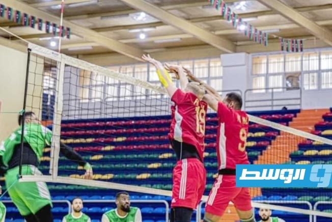 قمتان في كأس ليبيا للكرة الطائرة في المرج وطرابلس.. الإثنين