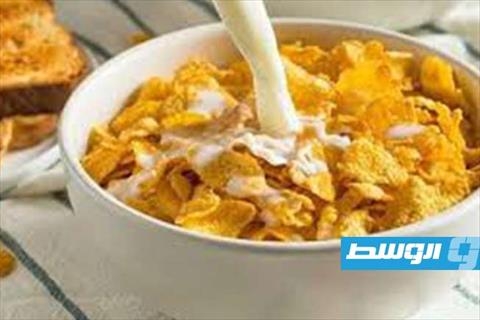 كورن فليكس في المنزل من دقيق الذرة
