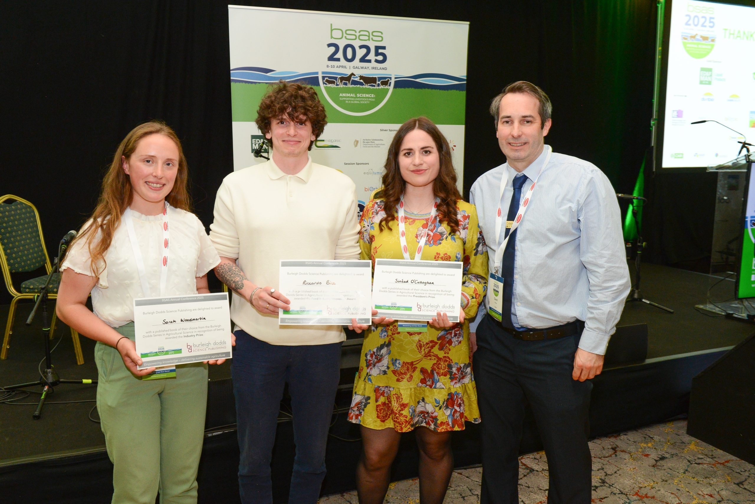 Irish researchers among winners at BSAS awards
