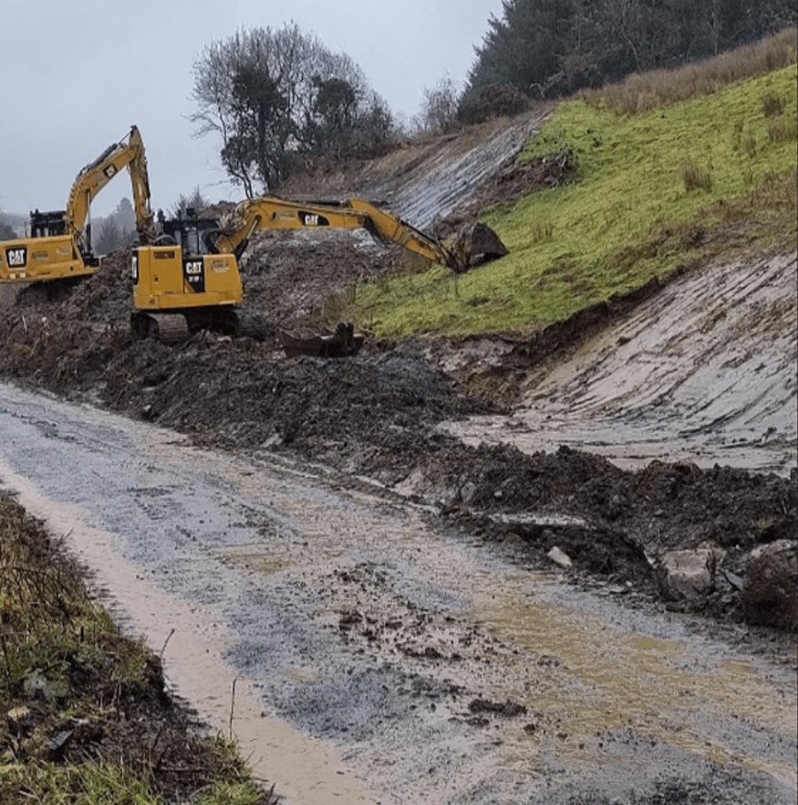 Plant hire company and windfarm prosecuted for pollution of Leitrim river