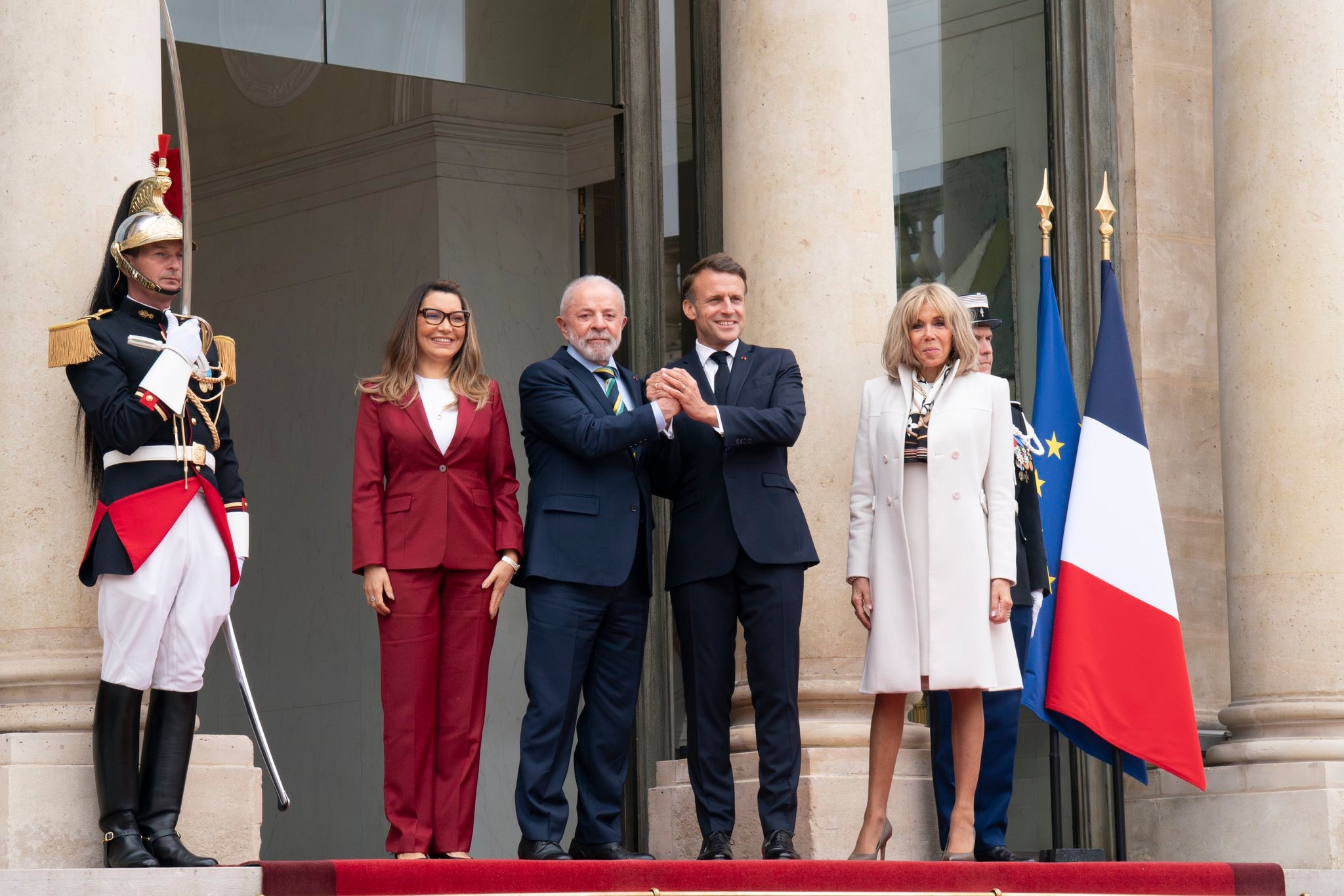 French and Brazilian leaders disagree on Mercosur after meeting