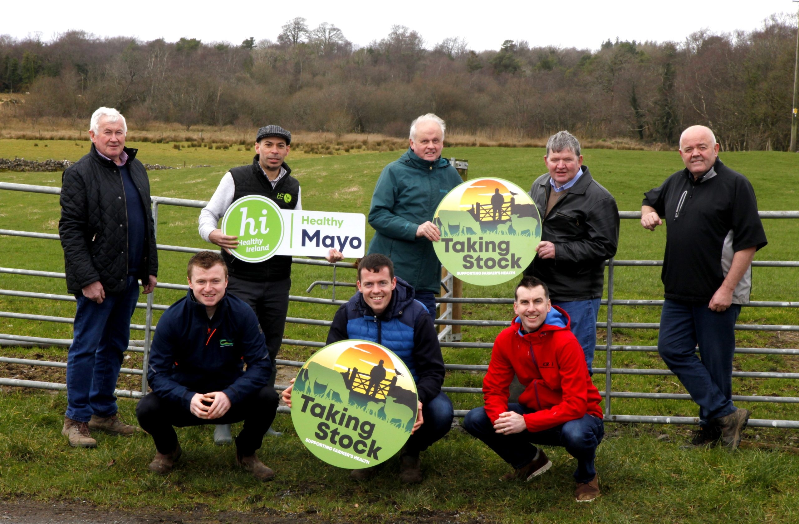 Farmers get shoulder-to-shoulder for Men's Health Week