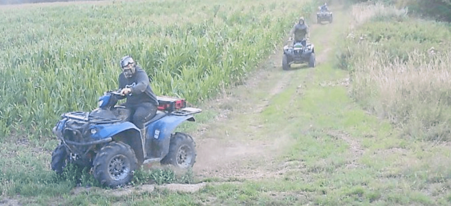 UK police investigating after crops destroyed by quads