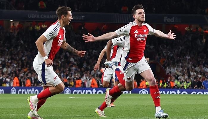 ريال مدريد يمنح ديكلان رايس مفتاح دخول تاريخ دوري أبطال أوروبا