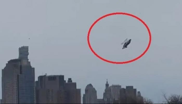 مصرع 6 أشخاص جراء تحطم مروحية في نيويورك (فيديو)