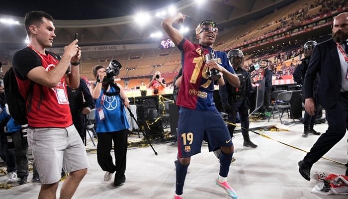 «لن يهزمونا».. لامين يامال يستفز ريال مدريد