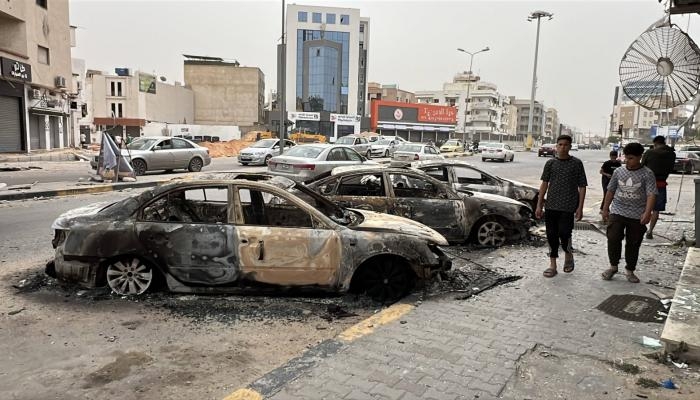 عصيان مدني بطرابلس ضد حكومة الدبيبة.. وانتقادات دولية لعنف المليشيات