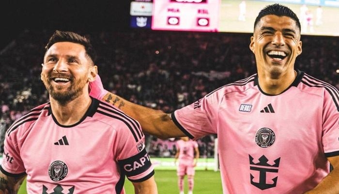 «LSM».. ميسي وسواريز يدشنان نادياً جديداً